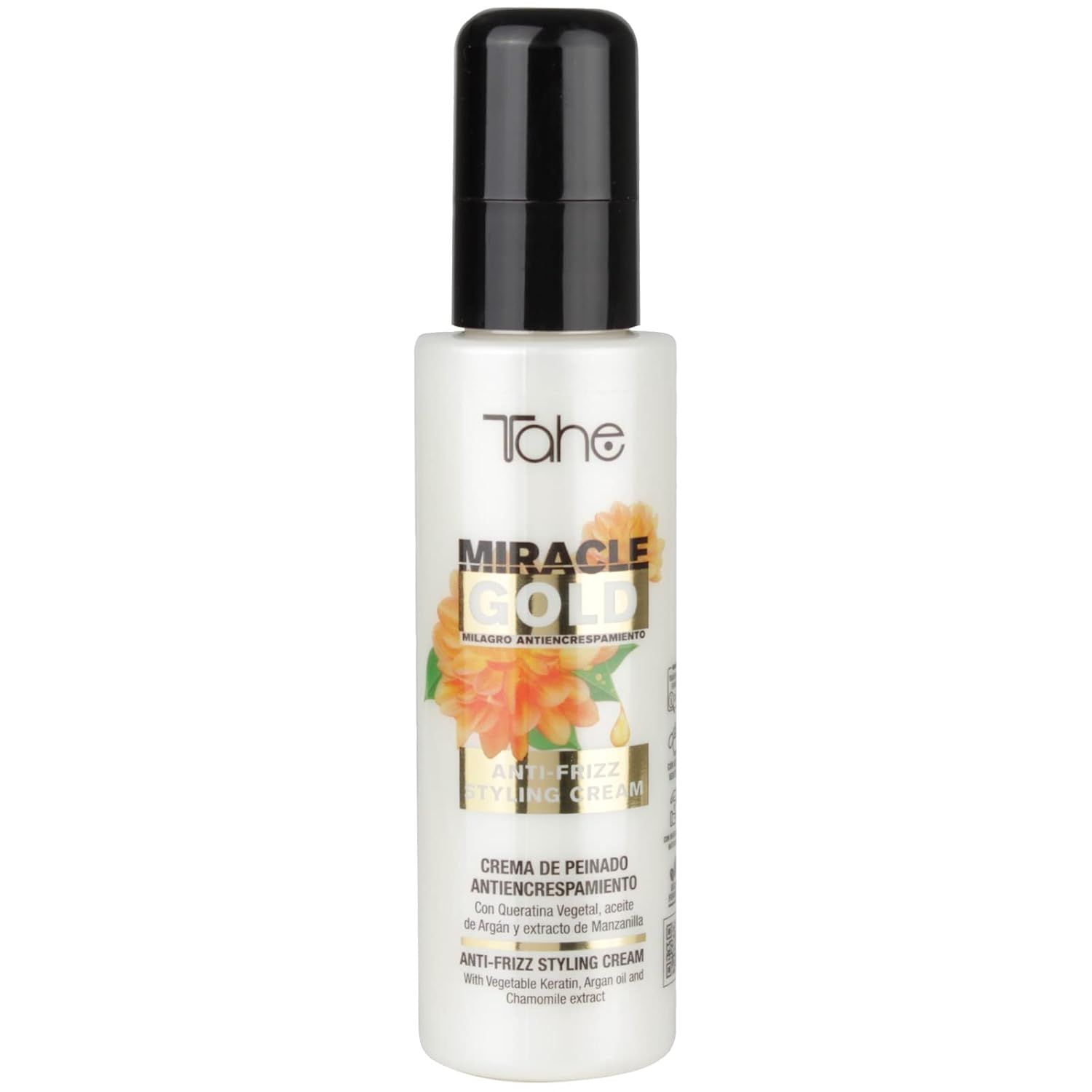 Tahe Miracle Gold — crème de coiffage anti-frizz